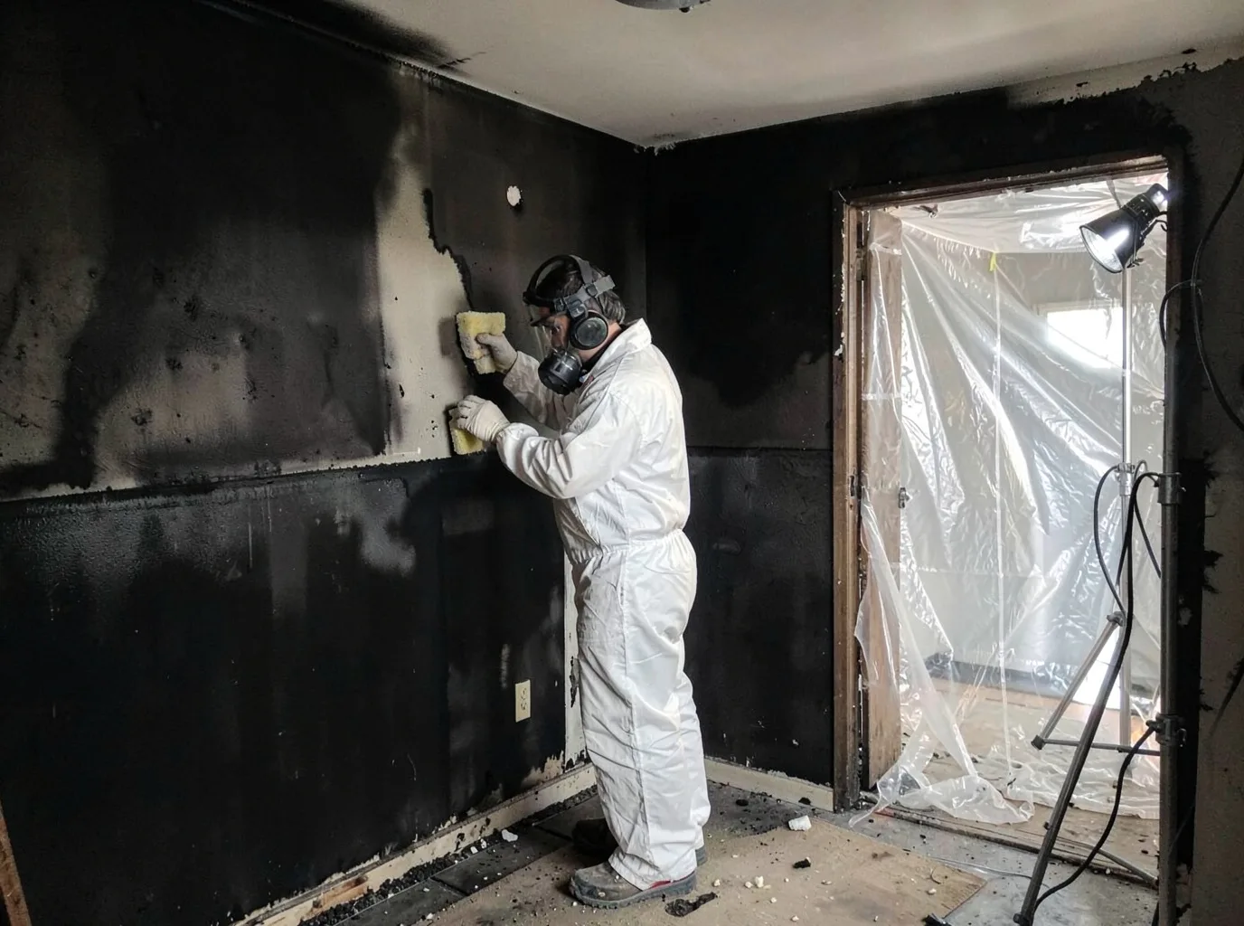 Fire Damage Restoration company in New Boston, IL